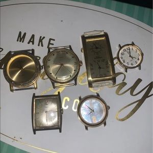 Vintage watch face set